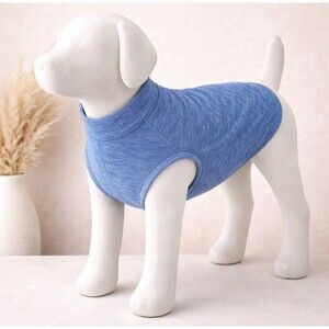 YOULY PET BASE LAYER HEATHER BLUE SIZE XL (14-18") New with Tags